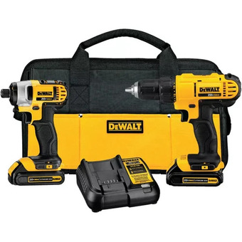 Canadian Tire Dewalt 20v max li-ion cordless 1/2" drill and 1/4" impact driver combo kit offer