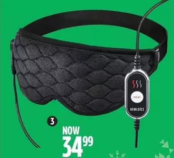 Canadian Tire Homedics gel eye mask offer