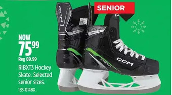 Canadian Tire Ribxt3 hockey skate offer