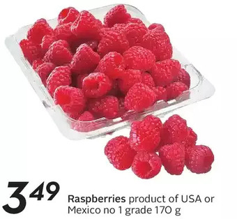 Sobeys Raspberries offer