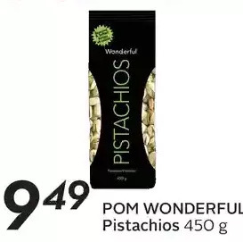Sobeys Pom wonderful pistachios offer