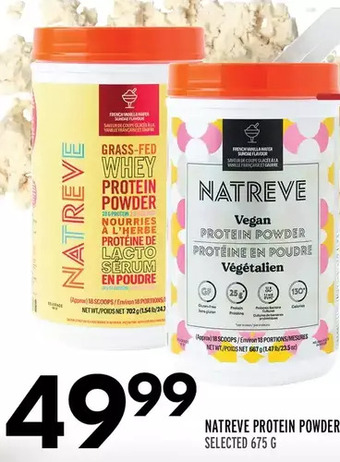Sobeys Natreve protein powder offer