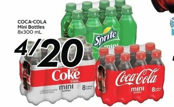 Safeway Coca-Cola Mini Bottles offer