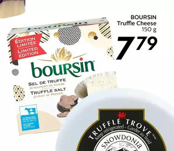 Sobeys Boursin truffle cheese offer