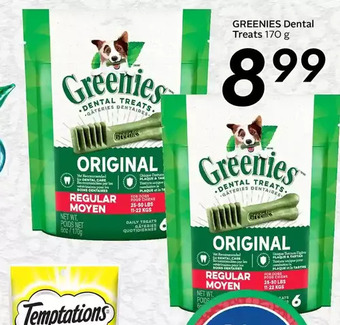 Sobeys Greenies dental treats offer