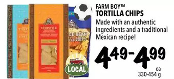 Farm Boy Farm boy tortilla chips offer