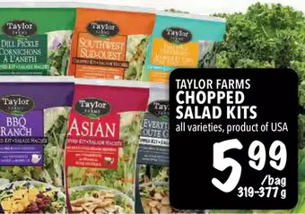 Farm Boy Taylor farms chopped salad kits offer