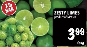 Farm Boy Zesty limes offer