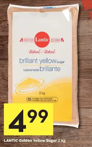Foodland Lantic golden yellow sugar offer