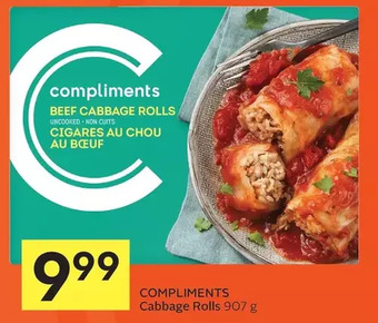 Foodland Compliments cabbage rolls offer
