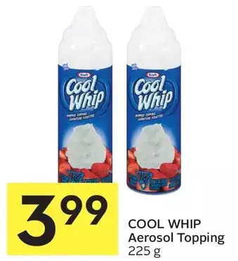 Foodland Cool whip aerosol topping offer