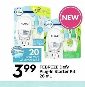 FEBREZE Defy Plug-In Starter Kit