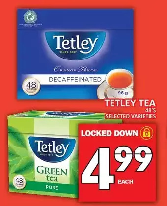Food Basics Tetley tea offer
