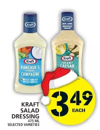 Food Basics Kraft salad dressing offer