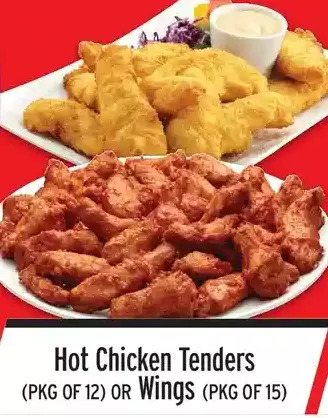 Metro Hot chicken tenders or wings offer