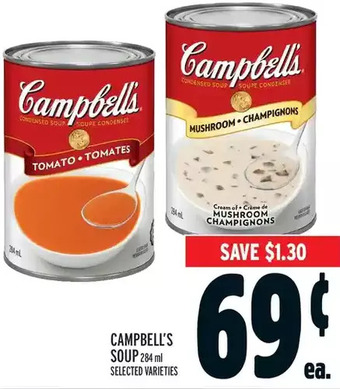 Metro Campbell's soup offer