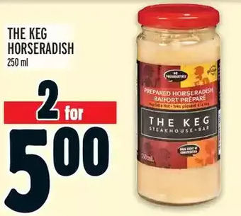 Metro The keg horseradish offer