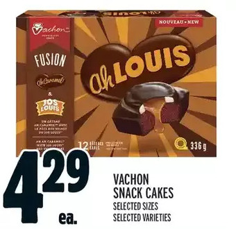Metro Vachon snack cakes offer