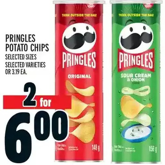 Metro Pringles potato chips offer