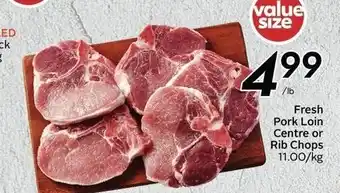 Safeway Fresh Pork Loin Centre offer