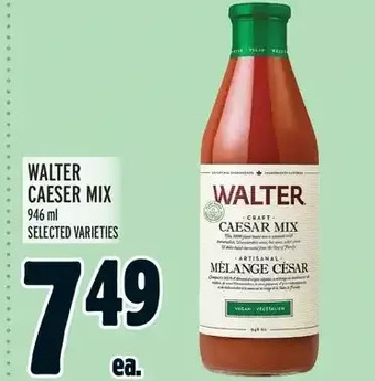 Metro Walter caesar mix offer