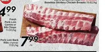 Safeway Pork Loin Back Ribs offer