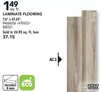 Lowe's Mono serra laminate flooring offer