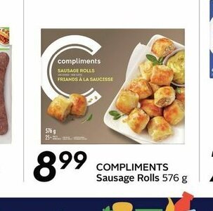 Safeway Compliments Sausage Rolls offer