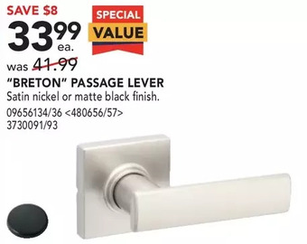"breton" passage lever