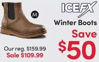 Mark's Ice fx winter boots offer
