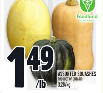 Metro Assorted squashes offer