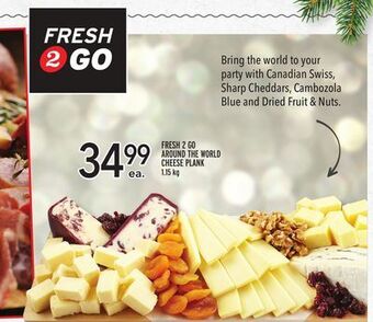 Metro Fresh 2 go around the world cheese plank offer