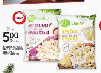 Metro Life smart naturalia ready to eat popcorn offer