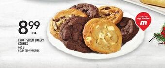 Metro Front street bakery cookies offer