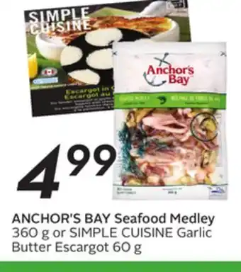 Sobeys Anchor's bay seafood medley offer