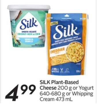 Sobeys Silk plant-based cheese offer