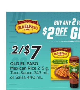 Sobeys Old el paso mexican rice offer
