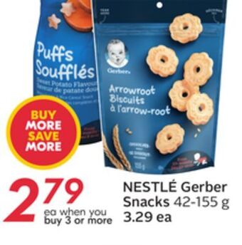 Sobeys Nestlé gerber snacks offer