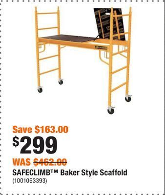 Safeclimb™ baker style scaffold