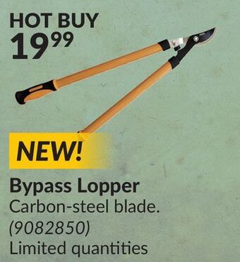 Princess Auto Bypass lopper offer