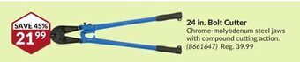 Princess Auto 24 in. bolt cutter offer