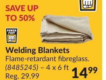 Princess Auto Welding blankets offer