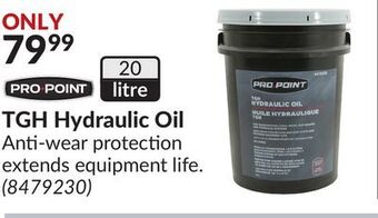 Princess Auto Tgh hydraulic oil offer
