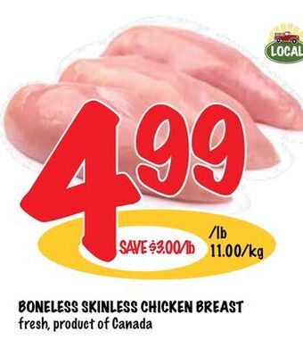 Farm Boy Boneless skinless chicken breast offer