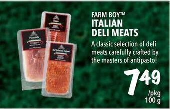 Farm Boy Farm boy™ italian deli meats offer