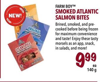 Farm Boy Farm boy™ smoked atlantic salmon bites offer