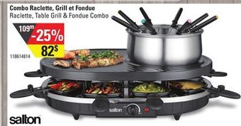 Sushi Shop Salton raclette, table grill & fondue combo offer