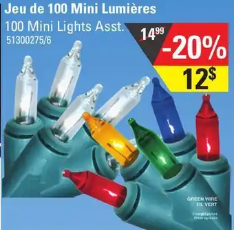 Sushi Shop 100 mini lights asst. offer