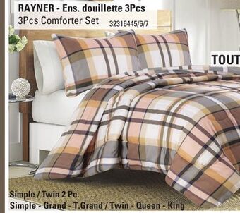 Sushi Shop Rayner 3pcs comforter set offer