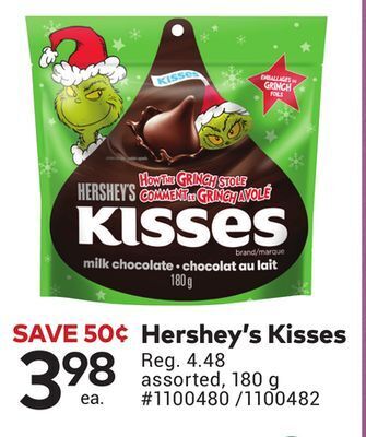 Giant Tiger Hershey's kisses offer